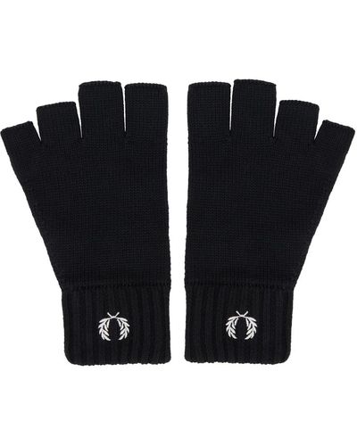 Fred Perry F perry gants sans doigts noirs