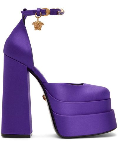 Purple Platform heels and pumps for Women Lyst