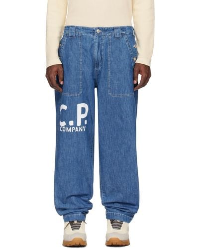 C.P. Company Loose Jeans - Blue