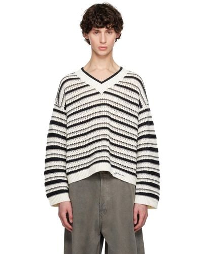 Ganni Striped Sweater - Multicolor
