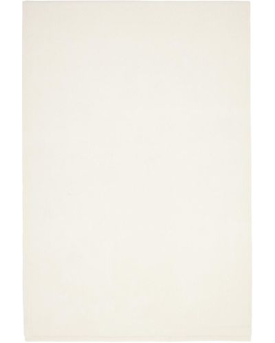 Yves Salomon Off-white Cashmere Scarf - Natural
