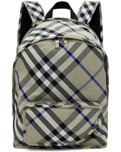 Burberry Shield Backpack - Grey