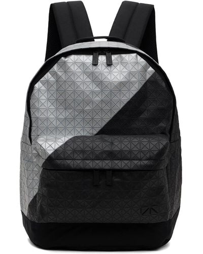 Bao Bao Issey Miyake Black & Grey Daypack Backpack