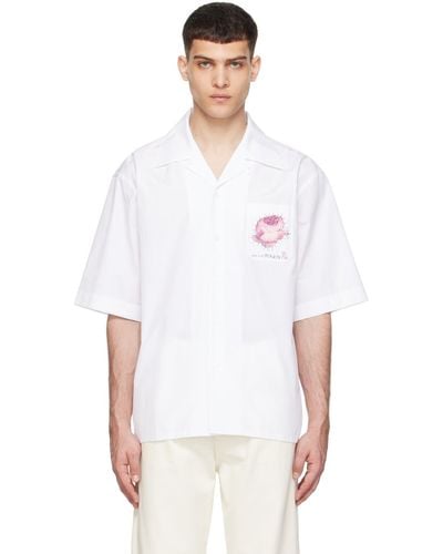 Marni Patch Shirt - White