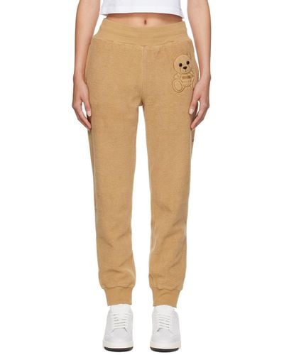 Moschino Beige Teddy Bear Lounge Trousers - Multicolour