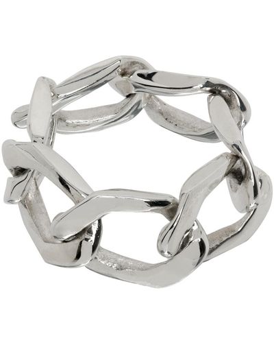 Pearls Before Swine Heidrun Link Ring - Metallic