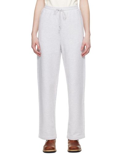 Carhartt Pantalon de détente casey gris - Blanc