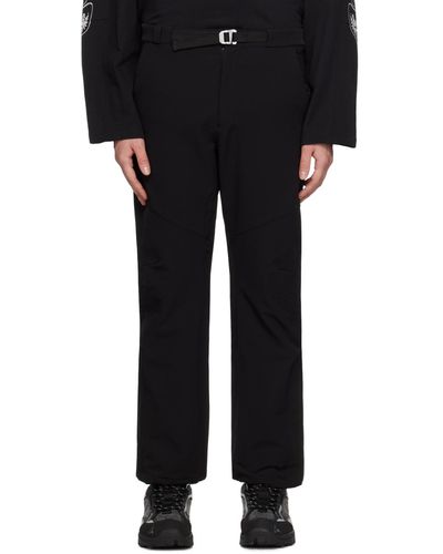 Roa Belted Trousers - Black