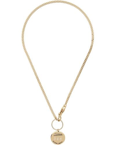 Jean Paul Gaultier Gold 'the 325' Necklace - Multicolour
