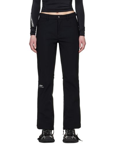 Balenciaga Black 3b Sports Icon Ski Trousers