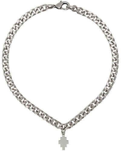 Marcelo Burlon Cross Pendant Necklace - Metallic