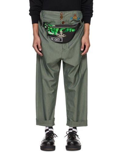 Vivienne Westwood Green Alien Trousers