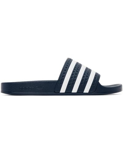 adidas Originals Claquettes Adilette - Bleu