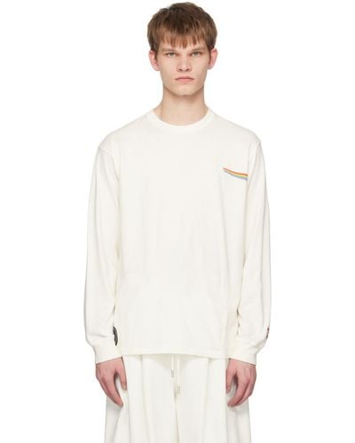 Undercover Off-white Print Long Sleeve T-shirt