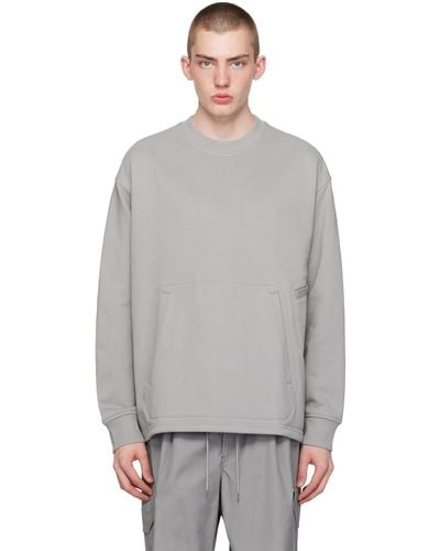 Y-3 Pocket Sweatshirt - Gray
