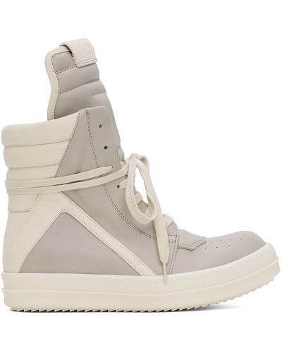 Rick Owens Geobasket Sneakers for Men Up to 37 off Lyst