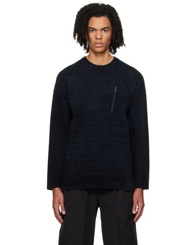 Descente Allterrain Fusion Knit Sweater - Black