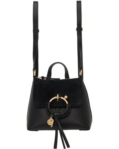 See By Chloé Black Small Joan Backpack