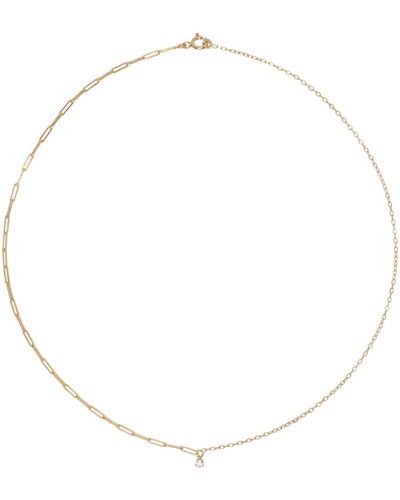 Yvonne Léon Solitaireコレクション ゴールド Collier Diamant ネックレス - メタリック