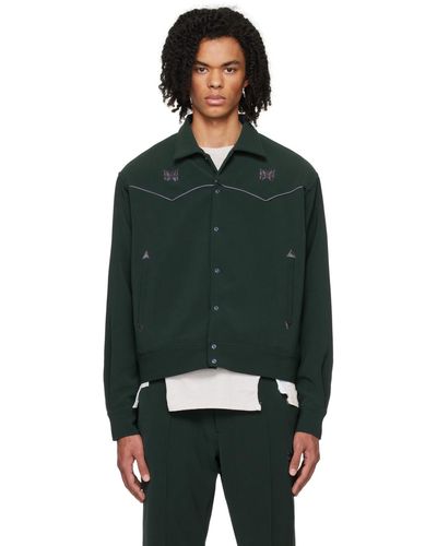 Needles Green Cowboy Jacket - Black