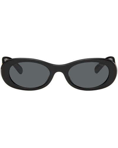 Miu Miu Black Glimpse Sunglasses