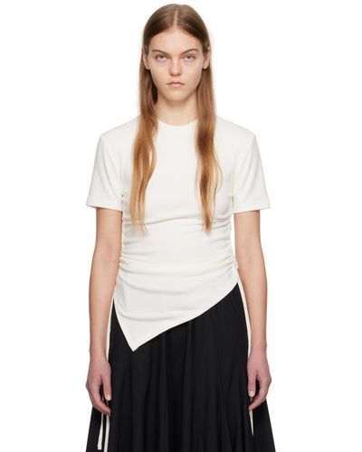 ANDERSSON BELL T-shirt cindy blanc exclusif à ssense - Noir