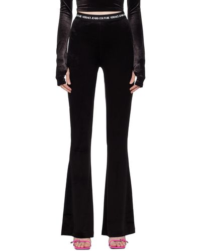 Versace Jeans Couture Legging évasé noir