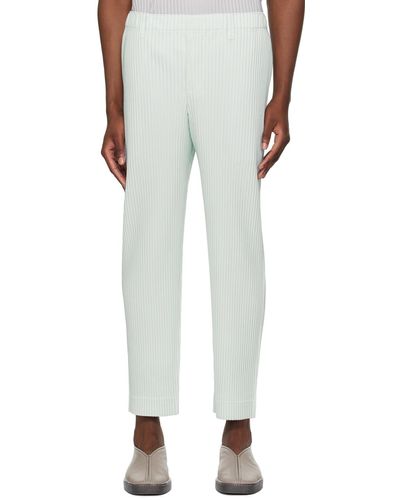 Homme Plissé Issey Miyake Tailored Pleats 2 Trousers - White