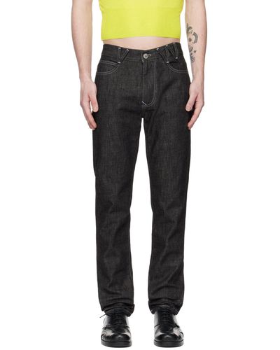 Vivienne Westwood Black Tapered Jeans