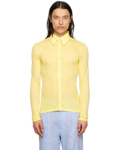 Carlota Barrera Buttoned Shirt - Yellow