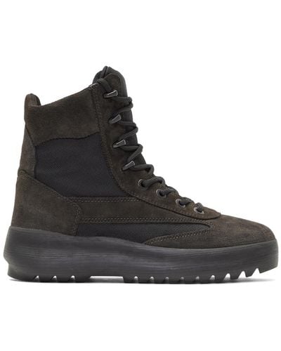 Yeezy Black Military Boots