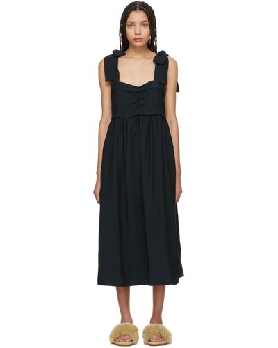 See By Chloé Black Tie Shoulder Dress