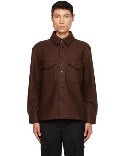 Rohe Button-up Shirt - Brown