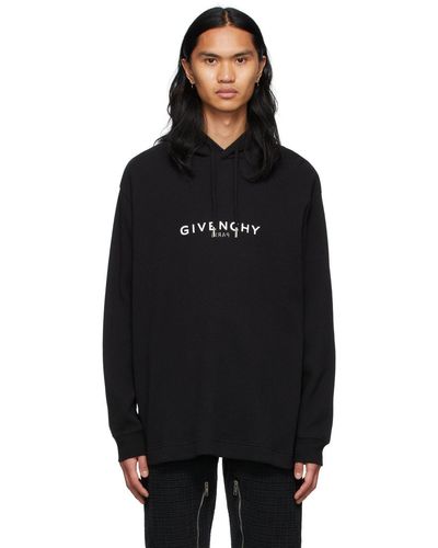 Givenchy ロゴ フーディ - ブラック