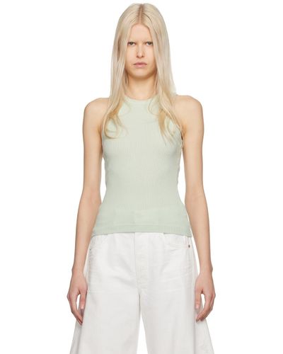 Citizens of Humanity Green Melrose Tank Top - Multicolour