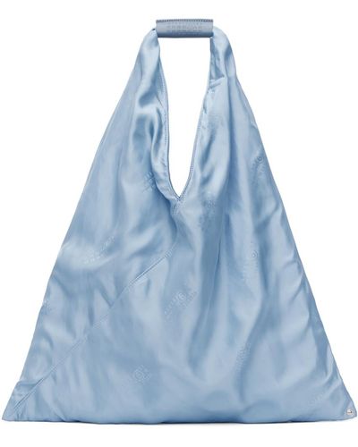 MM6 by Maison Martin Margiela Cabas triangulaire bleu