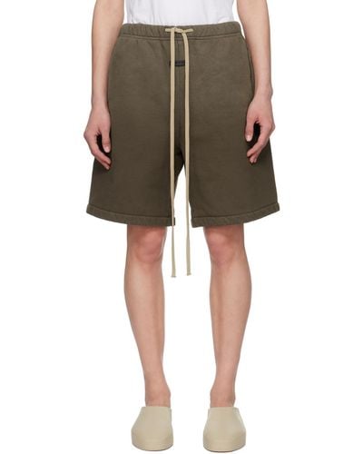 Fear Of God Relaxed Shorts - Green