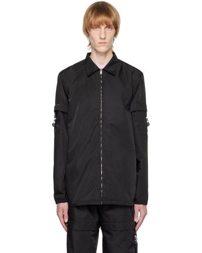 Givenchy Black Buckle Shirt