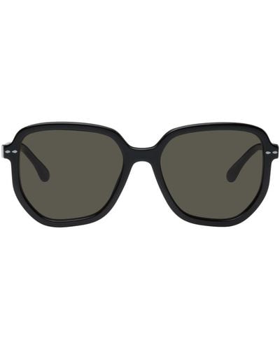 Isabel Marant Tortoiseshell Cat-eye Sunglasses - Black