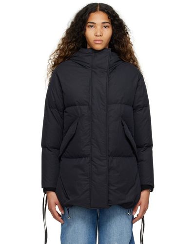 MM6 by Maison Martin Margiela Quilted Down Jacket - Black