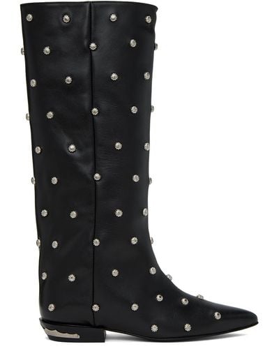 Toga Ssense Exclusive Tall Boots - Black