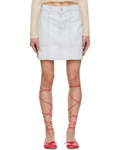 Levi's Carpenter Miniskirt - White