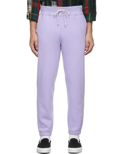 Polo Ralph Lauren Fleece Joggers - Purple