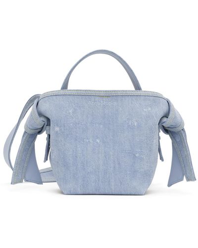 Acne Studios Blue Mini Musubi Shoulder Bag