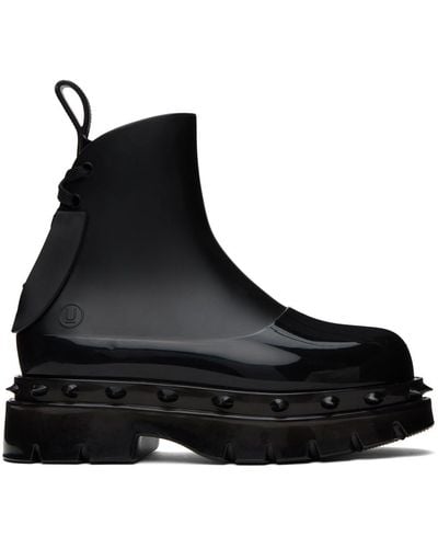 Undercover Black Melissa Edition Spikes Boots