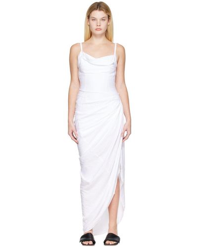 Jacquemus Long Dresses - White