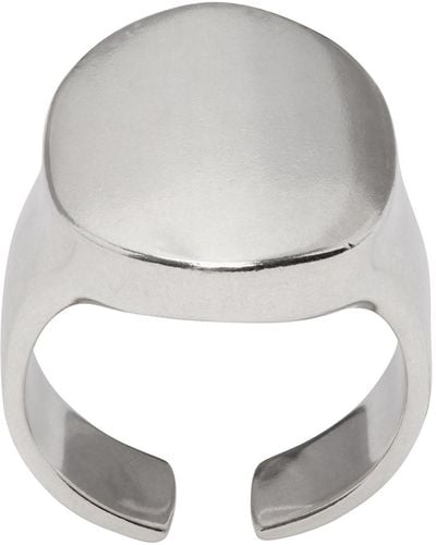 Isabel Marant Silver Now Ring - Gray