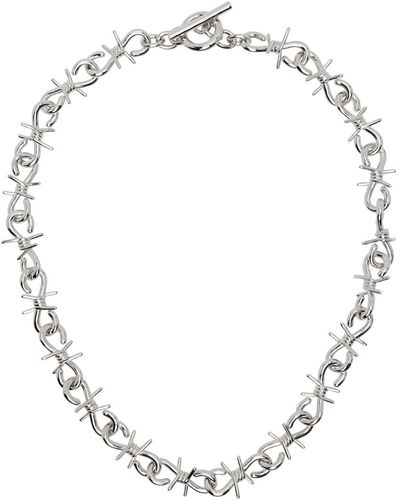 Undercover Cable Chain Necklace - Metallic