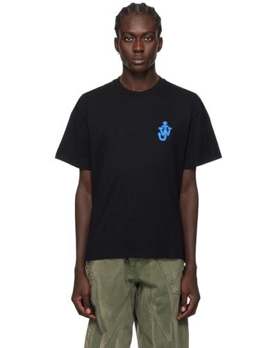 JW Anderson Anchor Patch Tシャツ - ブラック