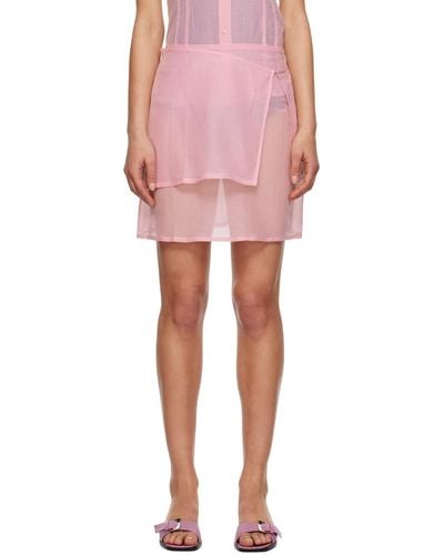 Paloma Wool Nelly Miniskirt - Pink
